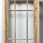 Antique French Single Door (32x83.5) Glass Pane Door with Jamb, Encased Door T45