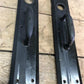 Home & Living > Home Improvement > Hardware - Door Handle Pull Plates, Vintage Black Matte Escutcheon Plate, Mortise Trim...