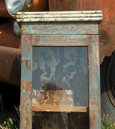 Home & Living > Home Decor > Wall Decor - Medicine Cabinet, Vintage Wood Display Case, Wall Mount Cupboard, Shadow Box A16...