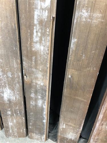 Home & Living > Home Improvement > Moldings & Trim - 8 Reclaimed Wainscoting Bead Board Pieces, Architectural Salvage Vint...
