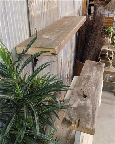 Floating shelf - 2 Floating Shelves, Pine 2X10 Wood Fireplace Mantel, Wall Mount Rustic Beams O, by The Old Grainery
