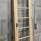 Antique French Single Door (29x94.5) Glass Pane Door with Jamb, Encased Door T51