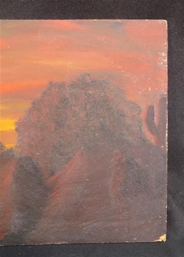 Wall Art - 1920s Southwestern Intinerant Art Landscape Painting, Original Art Desert, O by The Old Grainery