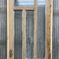Antique French Single Door (27.25x84) Glass Pane Door with Jamb, Encased Door T2