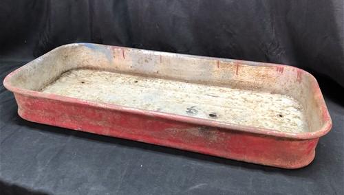 Toys & Games > Toys > Push & Pull Toys > Wagons - Little Red Wagon Bed Only, Wagon Pull Toy Part, Rustic Vintage Radio Fly...