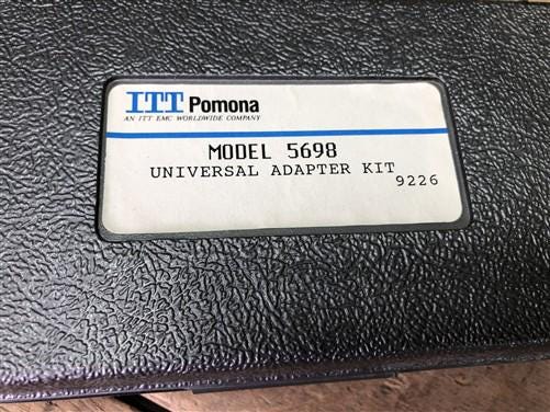 Electronics & Accessories > Parts & Electrical - Pomona Model 5698 - Universal Adapter Kit, Partial Kit, ITT Pomona, Ham R...