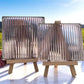 Art & Collectibles > Glass Art > Suncatchers - Luxfer Prism Purple Plaine Glass Tiles, Architectural Salvage Tiles, Luxfer...