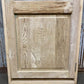 Antique French Single Door (31.5x81) Glass Pane Door with Jamb, Encased Door T20