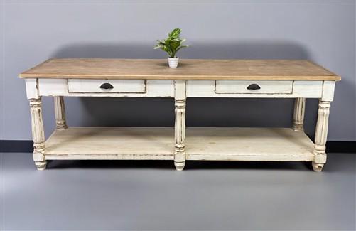 Home & Living > Furniture > Dining Room Furniture > Kitchen Islands - 8' Kitchen Island with Drawers, Store Counter, Store...
