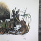 Art & Collectibles > Prints > Lithographs - Richard Timm, Porcupine, Signed Print, 28x22 Wade Collection, Plate 35 by The...