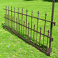 Wrought Iron Vintage Fence Panel (85.5x37) Architectural Salvage, Garden Art A31