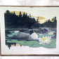 Art & Collectibles > Prints > Lithographs - Richard Sloan, Common Loon, Signed Print, 28x22, Wade Collection, Plate 29 by...