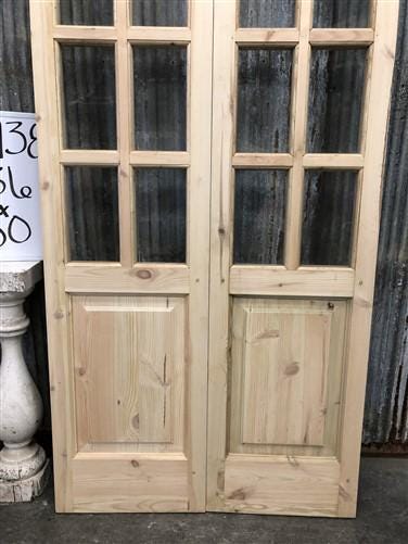 Home & Living > Home Improvement > Doors & Locks > Doors - French Double Door (36.5x80.5) 8 Pane Glass Door European Style...