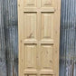 Arched French Single Door (24.125x80.5) Panel Doors, European Styled Doors T3-A