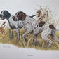 Art & Collectibles > Prints > Lithographs - Ernest Hart, English Pointer, Signed Dog Print, 28x22, Wade Collection, Plate...
