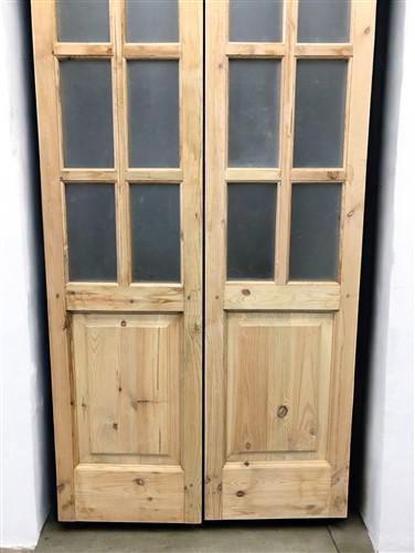 Home & Living > Home Improvement > Doors & Locks > Doors - French Double Door (36x84) 8 Pane Frosted Glass Door European S...