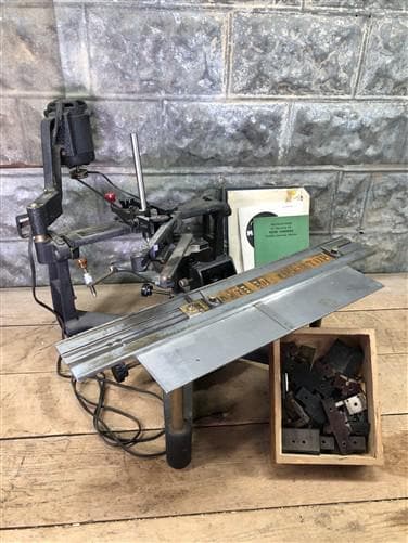 New Hermes Engravograph, Vintage Portable Engraving Model T, Manual, Jewelers