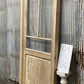 Antique French Single Door (31.5x90) Glass Pane Door with Jamb, Encased Door T29