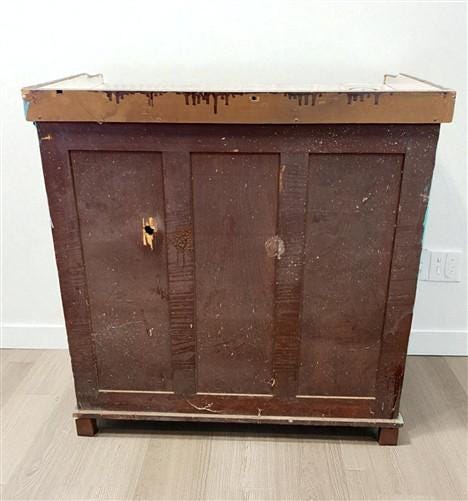 Home & Living > Furniture > Office Furniture > Desks - Watchmaker Bench, Vintage Jewelers Workbench, Entry Hall Table, Ind...