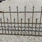 Wrought Iron Vintage Fence Panel (97.5x37.5) Architectural Salvage, Garden A18
