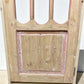 Antique French Single Door (31x78.5) Glass Pane Door with Jamb, Encased Door T41