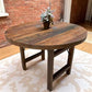 Home & Living > Furniture > Dining Room Furniture > Kitchen & Dining Tables - Rustic Round Table, Vintage Dining Room Tabl...