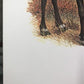 Art & Collectibles > Prints > Lithographs - Richard Timm, Ground Caribou, Signed Print, 28x22 Wade Collection, Plate 36 by...
