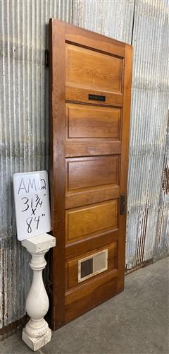 Home & Living > Home Improvement > Doors & Locks > Doors - Vintage American Door (31.75x84) Five Panel Interior Door, Arch...