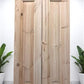 French Double Doors (21x80.5) Raised Panel Doors, European Styled Doors NM11