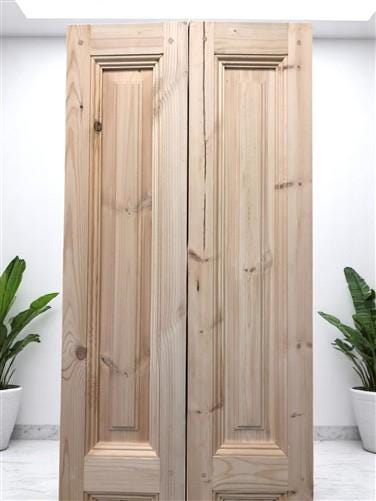 French Double Doors (21x80.5) Raised Panel Doors, European Styled Doors NM11