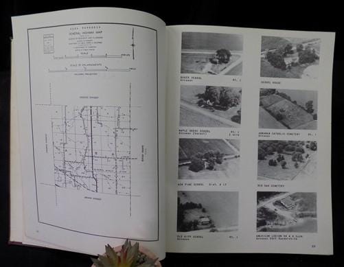 Books, Movies & Music > Books > History Books - 1955 Henry County Illinois Midwest History, Plat Maps, Aerial Homestead Ph...