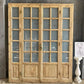 Antique French Double Doors (71x88) Frosted Glass European SideLite Jamb C7