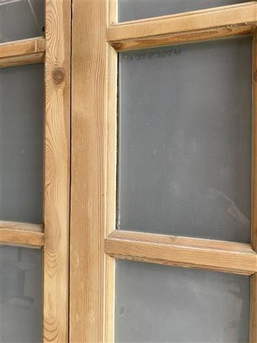 Antique French Double Doors (71x88) Frosted Glass European SideLite Jamb C12