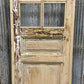 Antique French Single Door (24.75x95) Glass Pane Door with Jamb, Encased Door T1