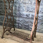 Treadle Sewing Machine, Cast Iron Base, Industrial Sears Roebuck Steampunk QN