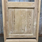 Antique French Single Door (31.5x81) Glass Pane Door with Jamb, Encased Door T20