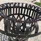 Home & Living > Outdoor & Gardening > Plant Stands - 34" Metal Strap Urn Planter Flower Pot, Decorative Garden Patio Yard...