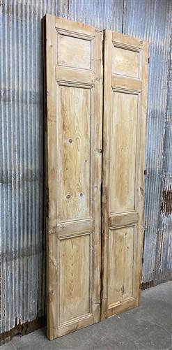 Home & Living > Home Improvement > Doors & Locks > Doors - Antique French Double Doors (39.75x97.5) European Doors, Flat P...