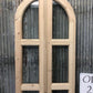 Arched French Double Doors (24x80) 3 Pane Glass European Styled Doors O16