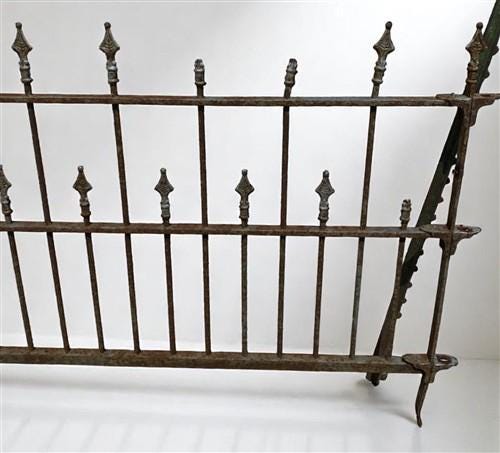 Home & Living > Outdoor & Gardening > Garden Decoration > Yard Art - Wrought Iron Vintage Fence Panel (88x44) Architectura...