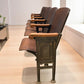 Home & Living > Furniture - 5 Vintage Wood Folding Theater Seats, Auditorium Seats, Entryway Bench, E16 by The Old Grainery