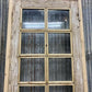 Antique French Single Door (25x91.5) Glass Pane Door with Jamb, Encased Door T21
