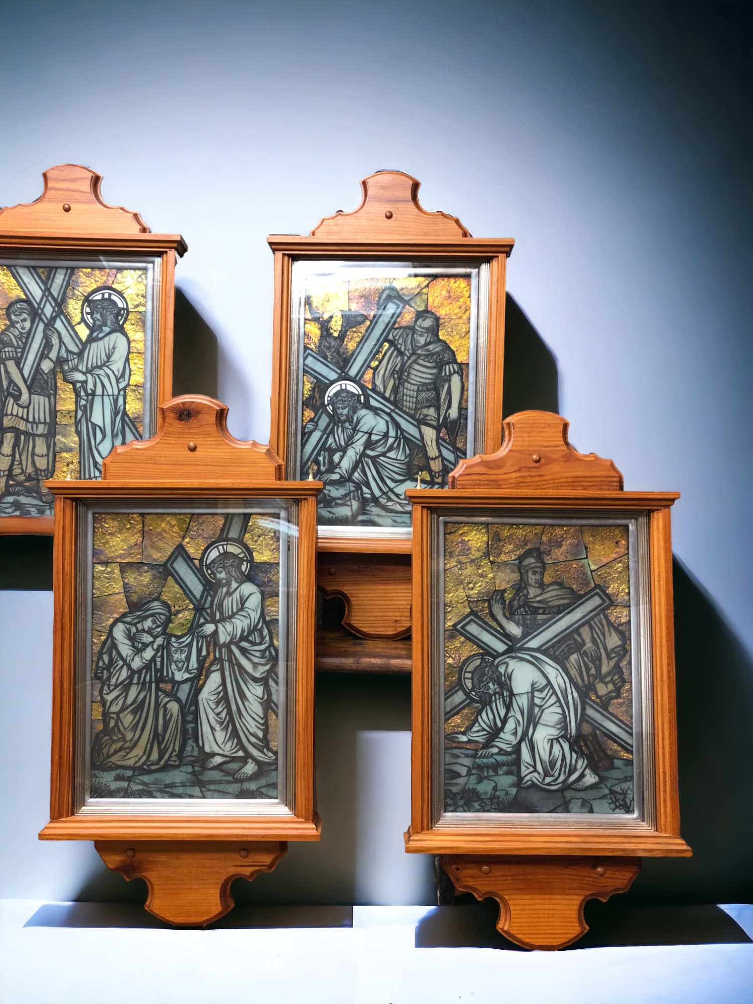 Home & Living > Spirituality & Religion > Religious Statuary - Stations of the Cross, Catholic Church, The Way of the Cros...