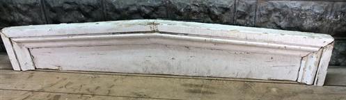 Pair Crown Molding Headers, Trim Door Window Pediment Architectural Salvage B41