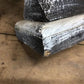 Home & Living > Home Decor > Home Accents - Pair Gray Wooden Pillar 14" Candlestick Holders, Decor, Table Centerpiece, B b...