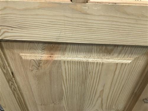 French Double Door (36x96.5) 8 Pane Frosted Glass Door European Styled EM53