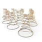 Craft Supplies & Tools > Raw Materials > Metal - 12 Rustic Bed Spring Coils, Tornado Spiral Mattress Coils, French Country...