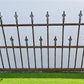 Home & Living > Outdoor & Gardening > Garden Decoration > Yard Art - Wrought Iron Vintage Fence Panel (94.5x42) Architectu...