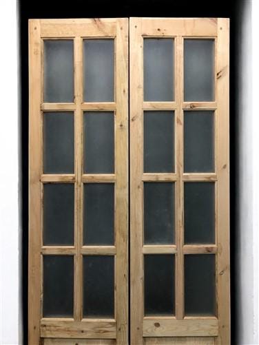 Home & Living > Home Improvement > Doors & Locks > Doors - French Double Door (36x84) 8 Pane Frosted Glass Door European S...