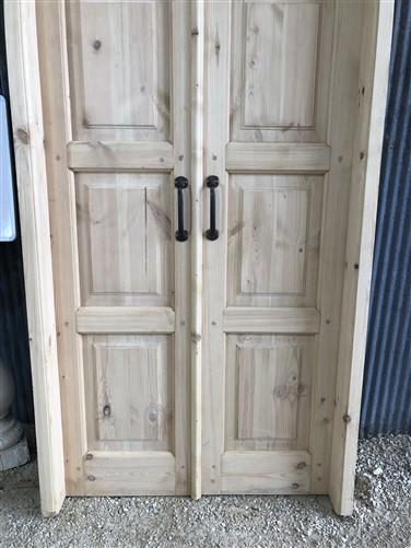 Home & Living > Home Improvement > Doors & Locks > Doors - Arched French Double Door (36x80) Panel Doors, European Styled...